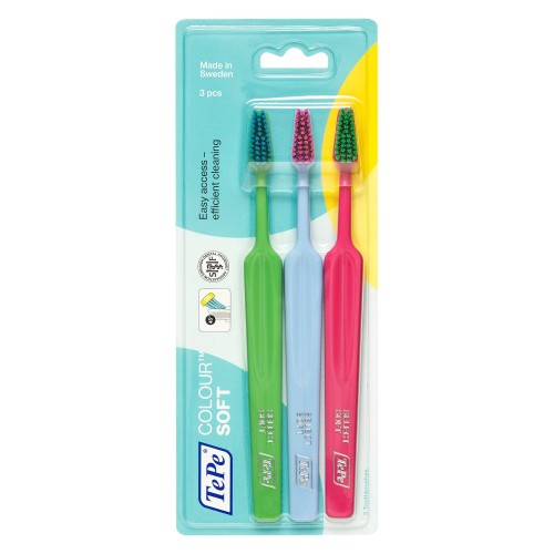Zubná kefka TePe Color Select Soft 3 PACK 631