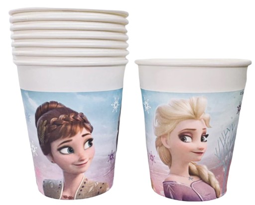 Frozen 2 FROZEN papierové poháre na narodeniny