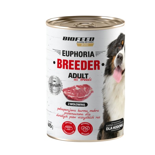 BIOFEED MOKRÉ KRMIVO PRE PSOV S HOVÄDZÍM MÄSOM 415G