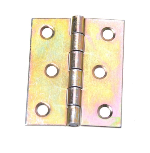Pletený pánt 50 x 42mm, pozinkovaný zlato, 20 ks