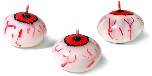 PLÁVAJÚCA Sviečka Sviečka HALLOWEEN Dekorácia
