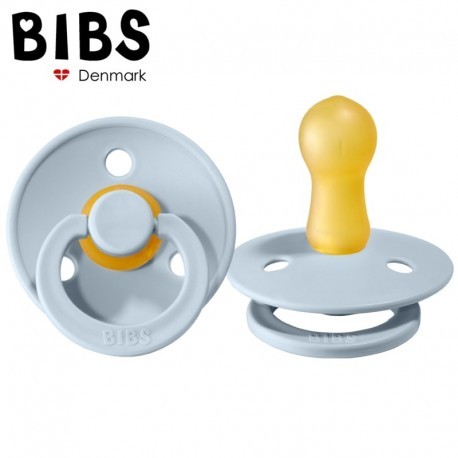 BIBS HEVEA S ukľudňujúci cumlík (0+) BABY BLUE