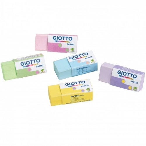 Pastelová mini guma Giotto