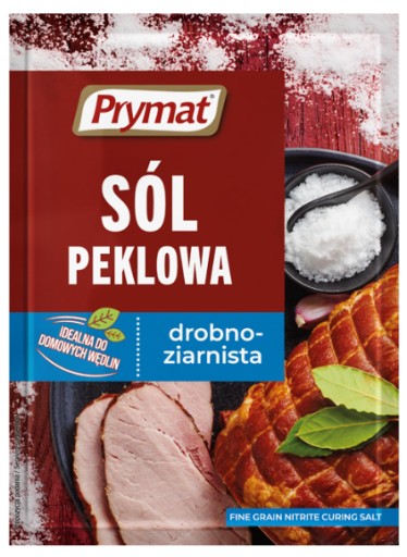 Jemnozrnná nakladacia soľ 50g Prymat
