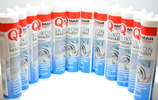 Qmar Bezfarebný sanitárny silikón STOP MOLD 300nl