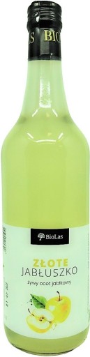 Živý jablčný ocot 700 ml, nefiltrovaný, nepasterizovaný.