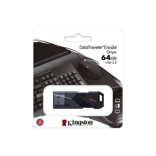 Kingston Data Traveler Exodia Onyx 64 GB USB 3.2