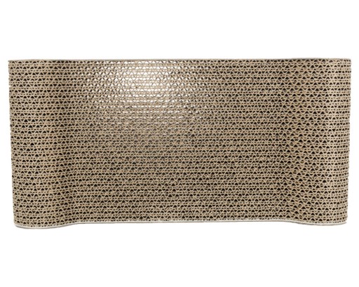 Kartónové škrabadlo Trixie Junior 38x6x18cm svetlosivé