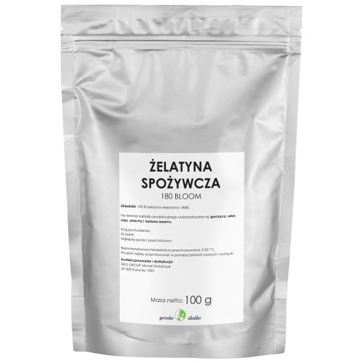 Bravčová potravinárska želatína 180Bl 0,1kg