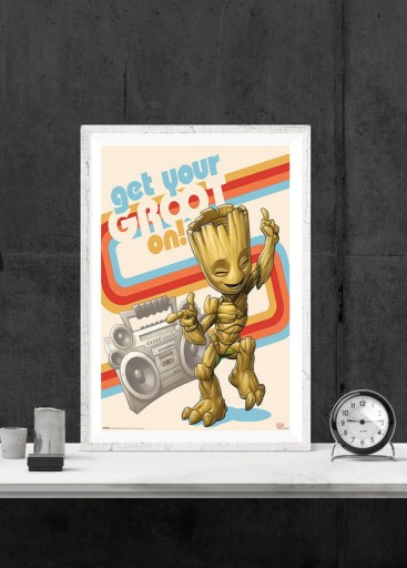 Guardians of the Galaxy Get Your Groot On - Plagát