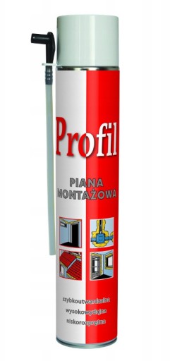 Profil Soudal 750 rúrková montážna pena