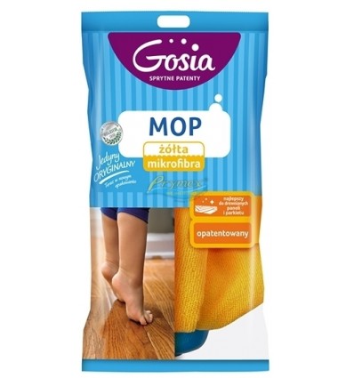 Gosia Mop hlava Yellow Microfiber 1 ks