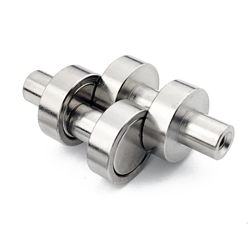 NEODYMOVÝ MAGNET D13 V POUZDRE S OBJÍMKAMI M3