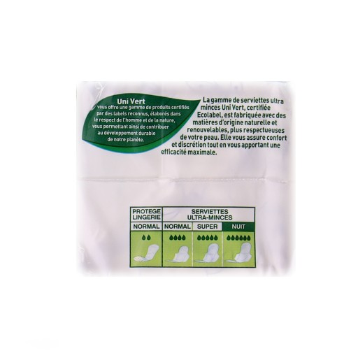 BIO Super absorpčné vložky s krídelkami noc 10