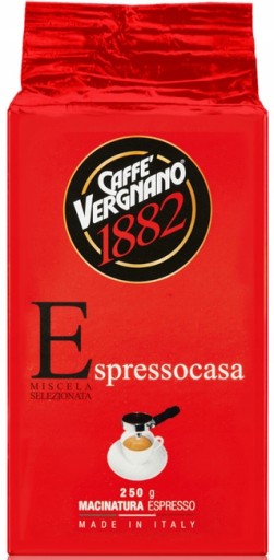 Vergnano Espresso Casa 250g mletá káva