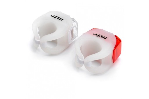 SET FLEX BICYCLE LIGHT BIELY. /METEOR