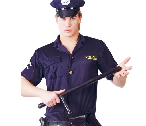 POLICAJNÝ BONON S ČIERNOU RÚČKOU 60 CM