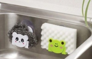 Nástenná miska na mydlo Goldstart, biely plast
