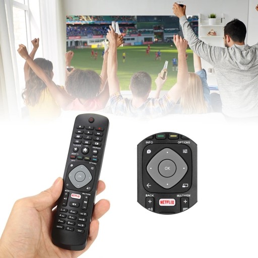 DIAĽKOVÉ OVLÁDANIE PRE TV PHILIPS UNIVERZÁLNY SMART S NETFLIX PRE TV