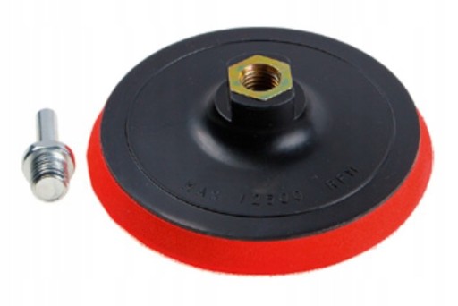 BRÚSNY LEŠTIACI KOTÚČ SO VELCRO 125mm M14 + ADAPTÉR