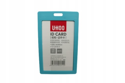 Puzdro na karty Lanyard UHOO 6612 svetlomodré