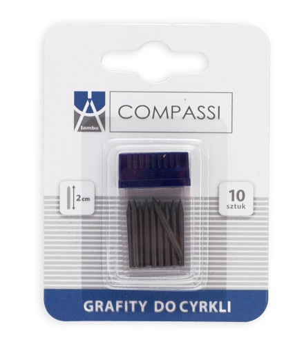 CERUŽKOVÉ GRAFITY PRE COMPASSI 2MM