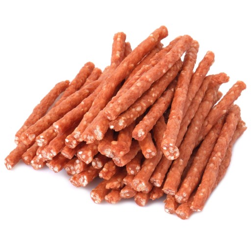 POCHRANKA PRE PSOV - Kabanos párky s kačacou a ryžou PREMIUM MERSJO CHUTI 500g