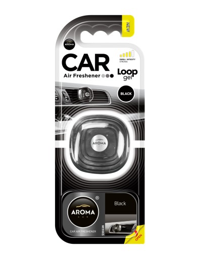 AROMA CAR LOOP ČIERNA VÔŇA DO AUTO