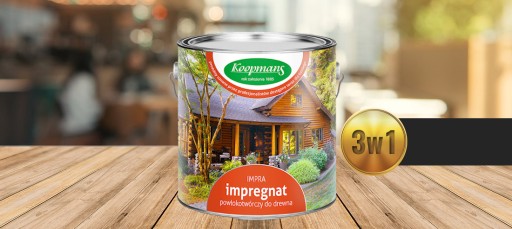 Vzorka impregnácie Koopmans Impra 100ml Dub čierny