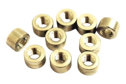 PRO-BOLT M6 závitová dištančná objímka, dĺžka 6mm, al