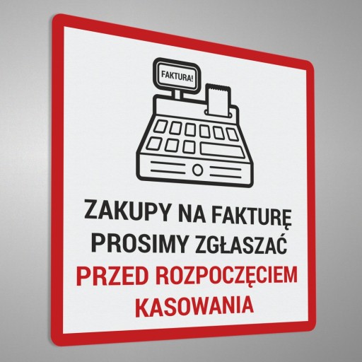 Faktúra? - Nálepka 15x15