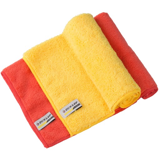 DUNLOP dve Utierky z MIKROVLÁKNA 40x40 cm