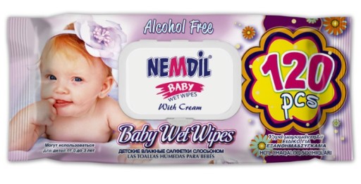 Freshmaker Nemdil vlhčené obrúsky 120 kusov