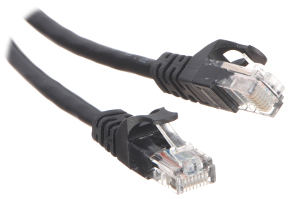 PATCHCORD RJ45/1,8-ČIERNA 1,8 m