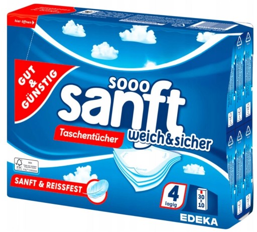 G&G HYGIENICKÉ 4-VRSTVOVÉ Utierky 30x10 ks.