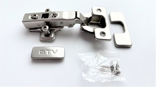 Hydraulický nábytkový záves ECHC prekrytý GTV