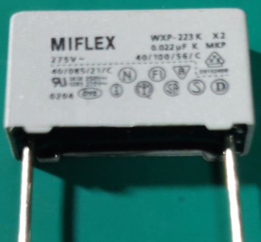 Miflex WXP-223K kondenzátor