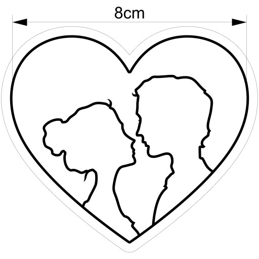 Forma na vykrajovanie srdiečok na Valentína 42