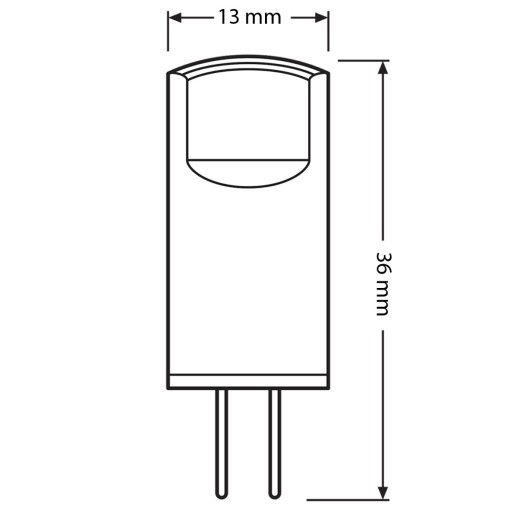LED žiarovka G4 CAPSULE 1,8W = 20W 2700K OSRAM