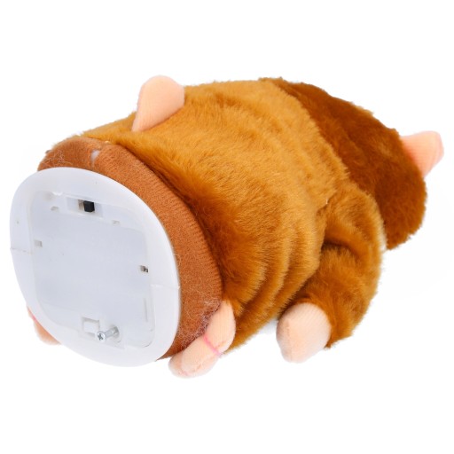 HOVORÚCI ŠKRČEK, opakovacia hračka pre deti, plyšový, zhovorčivý maskot