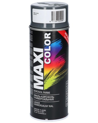 MAXI COLOR akrylový lak 7011 šedý lesk 400ml