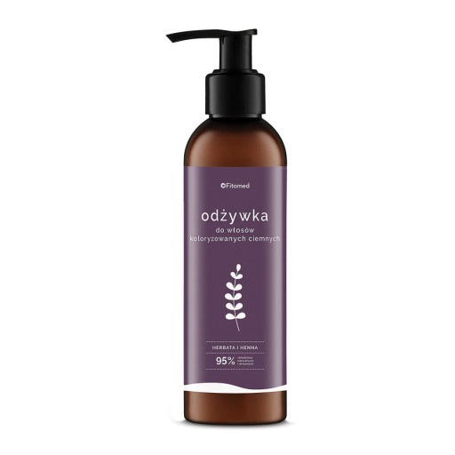 Kondicionér na tmavé vlasy Čaj a henna 200g