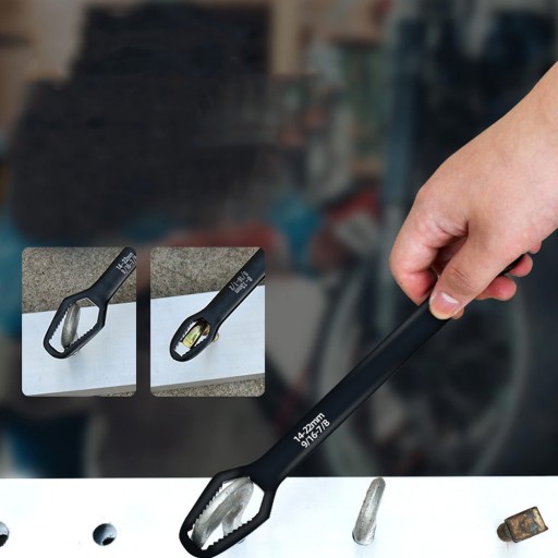 UNIVERZÁLNY OTVORENÝ KĽÚČ, TROJFUNKČNÝ TORX, METRICKÝ PALEC, 8-22