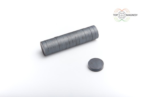 Cylindrický feritový magnet MW 20x5 F30, sada 50 kusov
