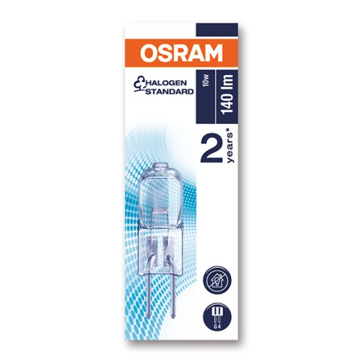 G4 CAPSULE 10W 140LM Žiarovka OSRAM DO RÚRY