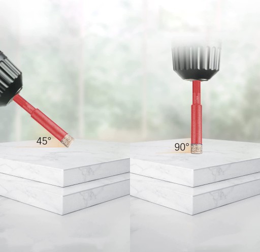 OTVOROVÁ PILA DIAMANTOVÁ VŔTAČKA VŔTAČKA 10mm PRE ŠESTIKRÁTKOVÚ keramiku