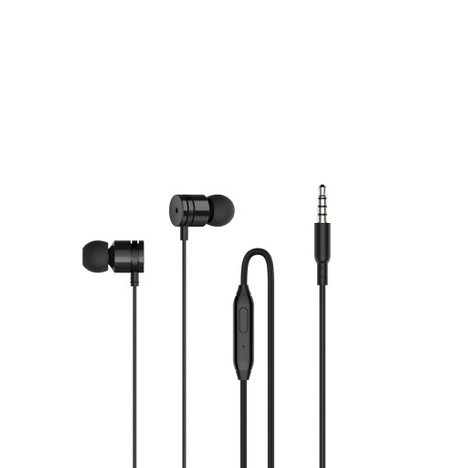 Káblové slúchadlá do uší s 3,5 mm jack mikrofónom pre váš telefón