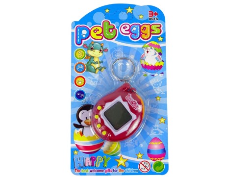 Tamagotchi Red Electronic Pet Game