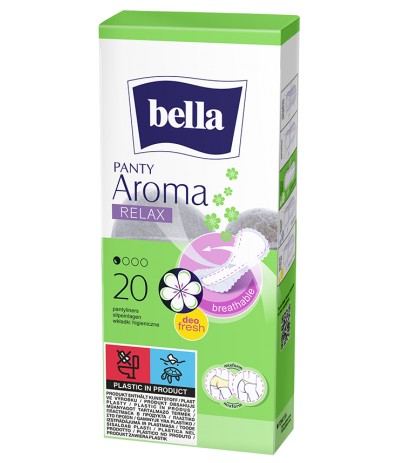 BELLA PANTY AROMA VLOŽKY Relax hygienické 20 ks