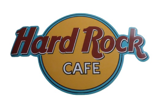 NÁLEPKA HARD ROCK CAFE NÁLEPKA 9,5 x 5,9 cm